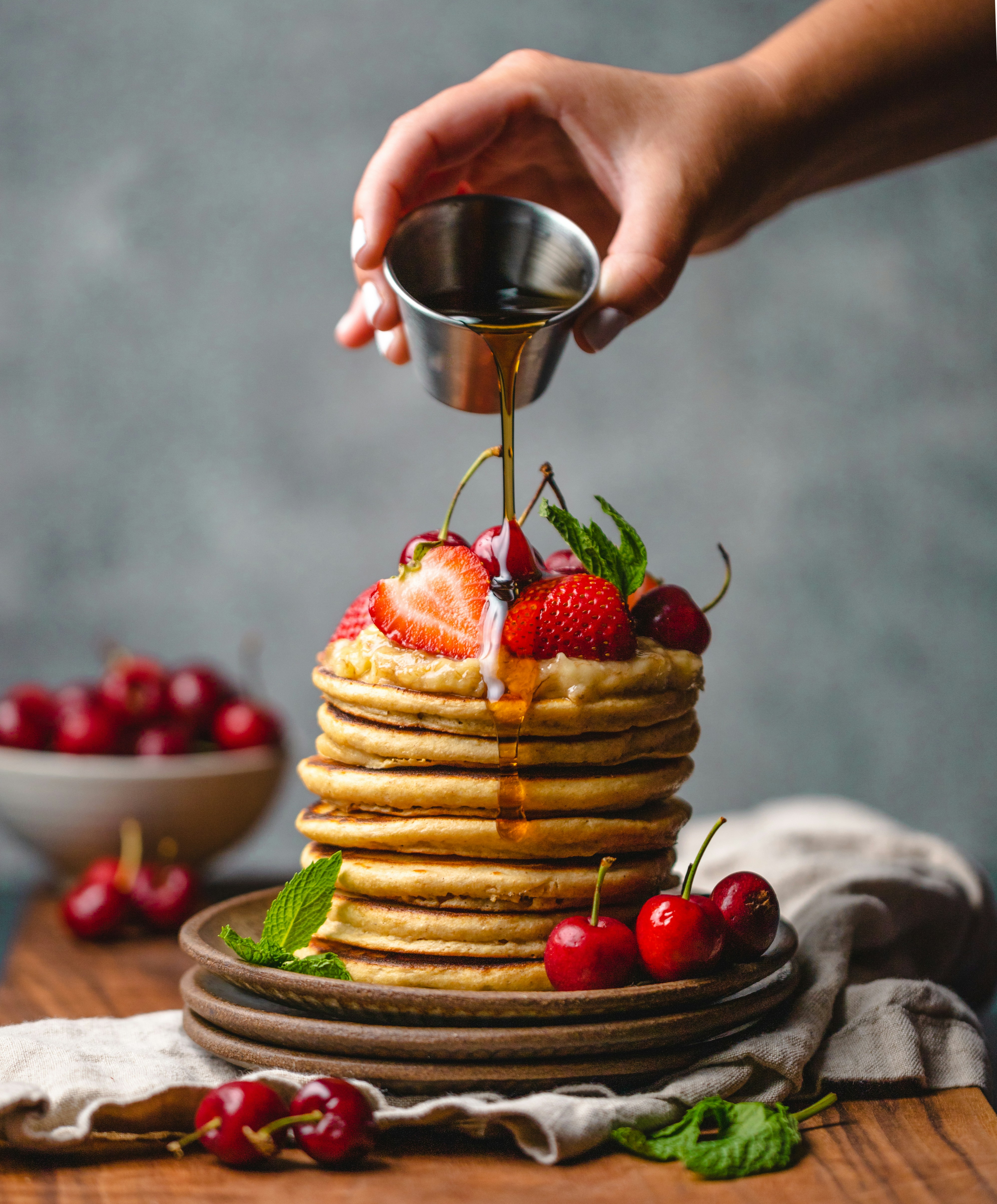 Fluffy Protein Pancakes